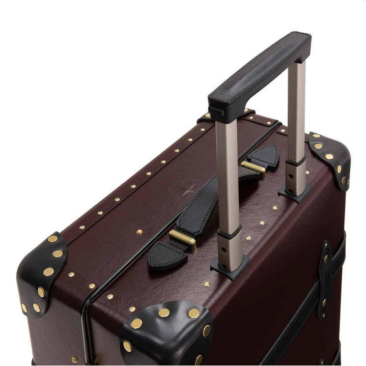 Globe Trotter Centenary Ox Blood Carry-on Suitcase