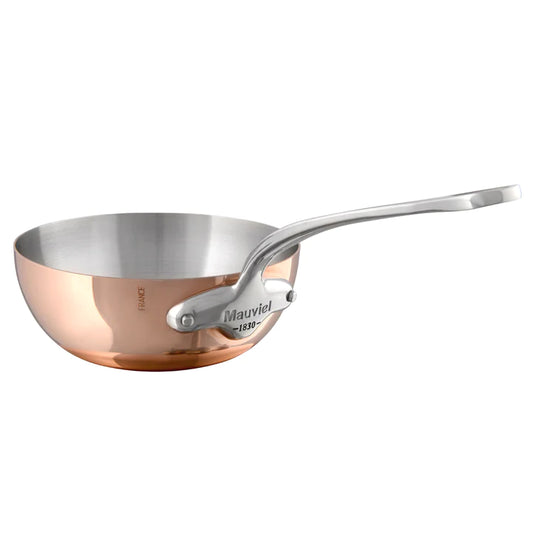 Mauviel Copper Splayed 20cm Saute Pan M'150S